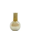 Amber Glas Vaas Dapoli Groot – Ø18x29 cm | Chique & Sfeervol | Chique-Living