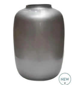 Artic Vaas Silver – Vase The World | Glanzend zilver in 3 maten
