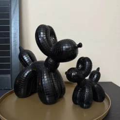Ballon Hond Beeld | Zwart | Verkrijgbaar in 2 maten | Chique-Living
