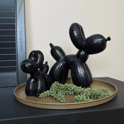 Ballon Hond Beeld | Zwart | Verkrijgbaar in 2 maten | Chique-Living