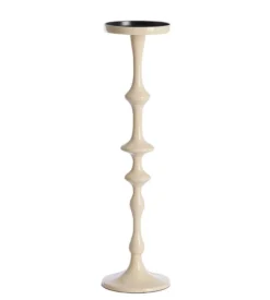 Beige Kandelaar ‘Vicari’ | Ø12x44 cm | 1st | Chique-Living