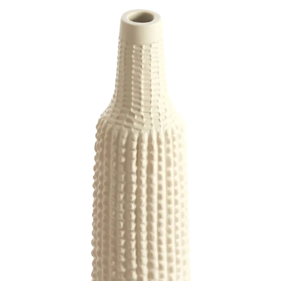 Beige Vaas Smal ‘Angira’ – Ø9,5x46 cm | Light & Living