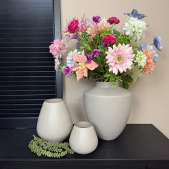 Beige Vaas ‘Tugela’ | Vase The World | 24,5x29cm