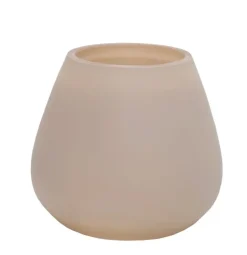 Beige Windlicht ‘Tasman’ | Vase The World | Verkrijgbaar in 2 maten | Chique-Living