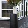 Bloempot Idaho Mat Zwart | Vase The World | Ø50 x H101 cm | Chique-Living