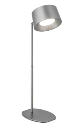 Bureaulamp ‘Design’ LED Op Accu Zilver kopen | Dimbare Tafellamp & Wandlamp met Kleurstanden | Chique Living