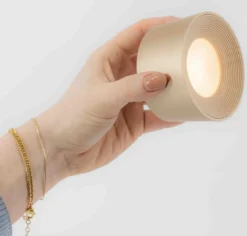 Bureaulamp ‘Design’ LED Op Accu Goud kopen | Dimbare Tafellamp & Wandlamp met Kleurstanden | Chique Living