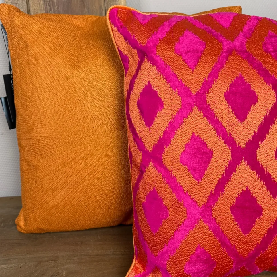 Colmore Luxe Sierkussen | Oranje | 50x50cm | Chique-Living