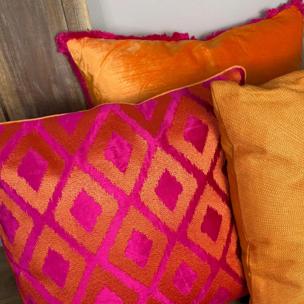 Colmore Luxe Sierkussen | Oranje | 50x50cm | Chique-Living