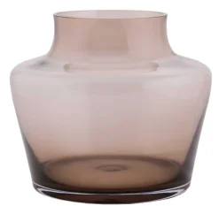 Coral Vaas Smoke Brown – Ø22,5 x H22 cm | Compact & stijlvol