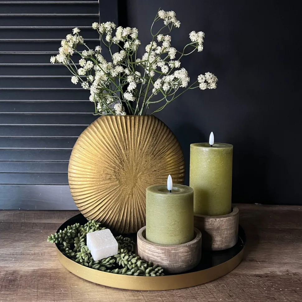 Countryfield Groene LED Kaarsen | Chique-Living