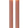 Countryfield LED Dinerkaarsen Roze – 23cm | Set van 2 met Afstandsbediening