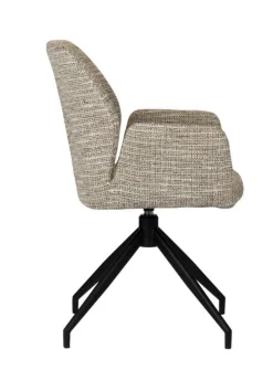 Draaibare Eetkamerstoel Storm | Coco | Luxe Designstoel met Armleuning – Chique Living