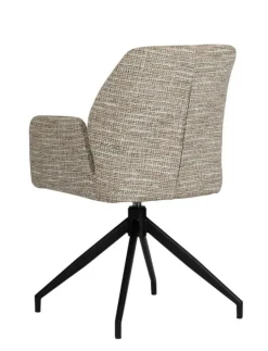 Draaibare Eetkamerstoel Storm | Coco | Luxe Designstoel met Armleuning – Chique Living