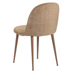 Eetkamerstoel Egg | Caramel – Luxe Designstoel | Chique-Living