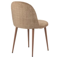 Eetkamerstoel Egg | Caramel – Luxe Designstoel | Chique-Living