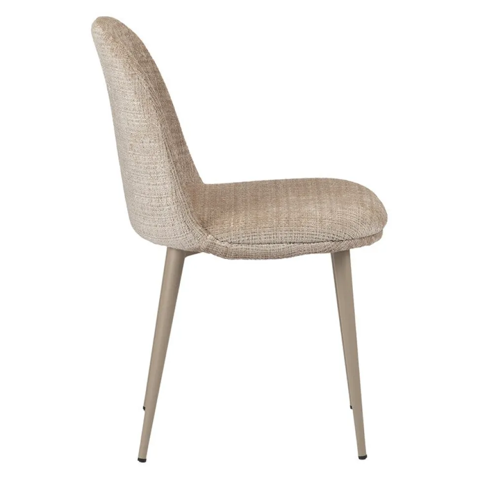 Eetkamerstoel Egg | Creme – Luxe Designstoel | Chique-Living
