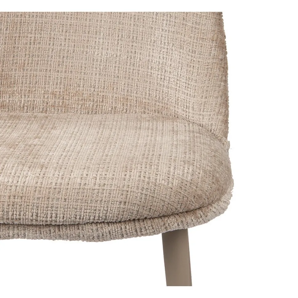Eetkamerstoel Egg | Creme – Luxe Designstoel | Chique-Living