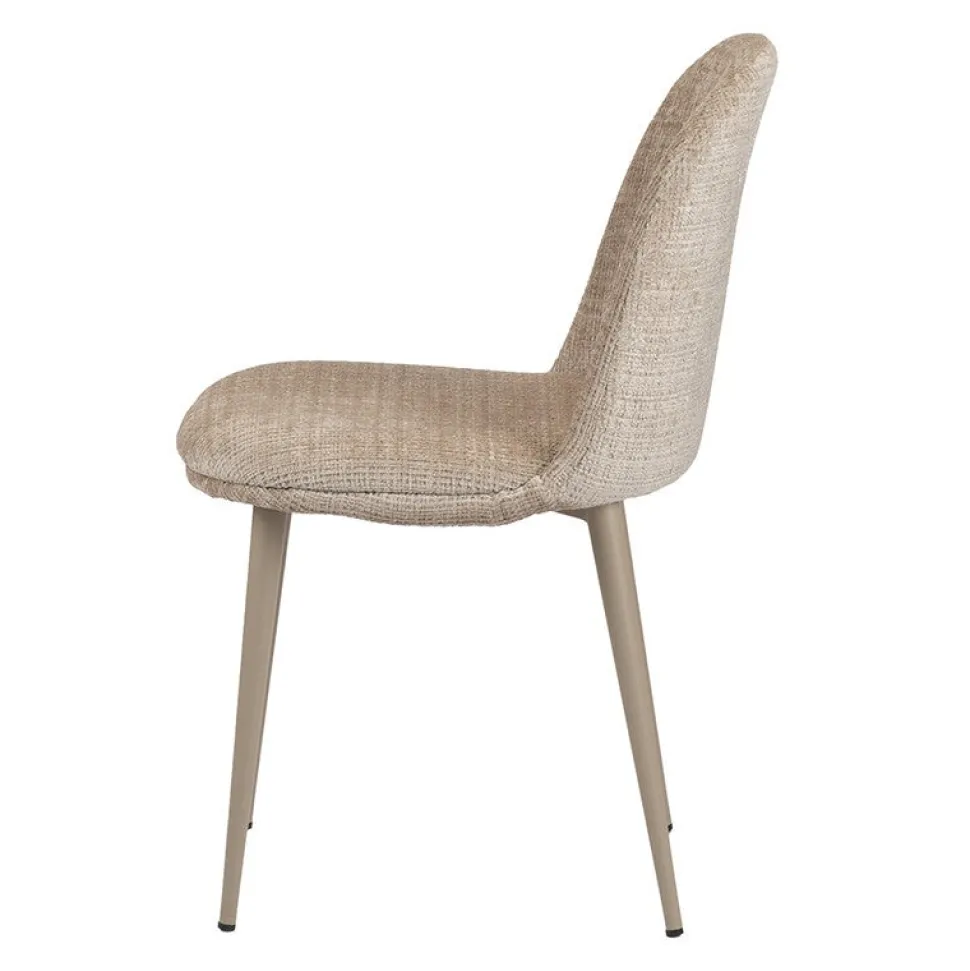 Eetkamerstoel Egg | Creme – Luxe Designstoel | Chique-Living