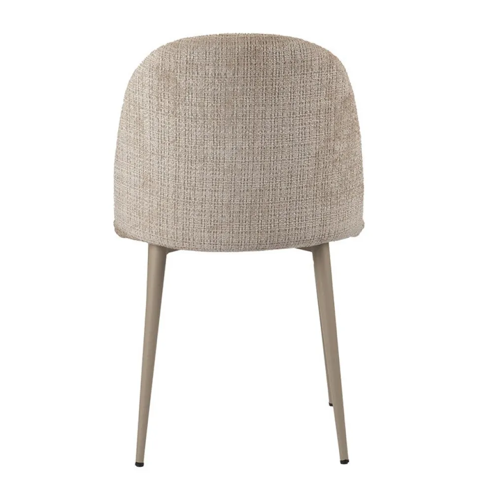 Eetkamerstoel Egg | Creme – Luxe Designstoel | Chique-Living