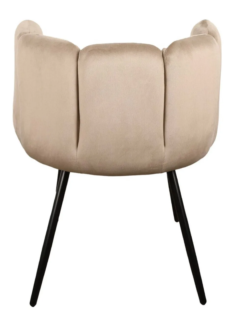 Eetkamerstoel High Five | Velvet Beige – Unieke Designstoel met Luxe Uitstraling
