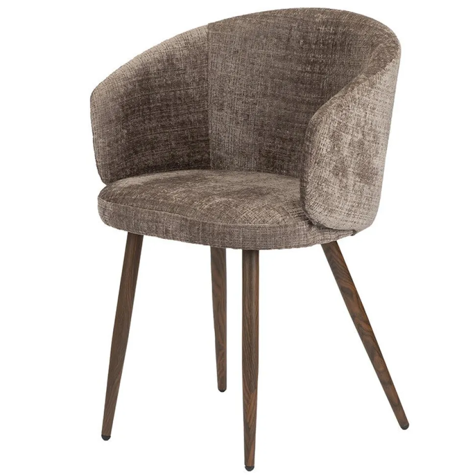 Eetkamerstoel Luna | Taupe – Luxe Designstoel | Chique-Living