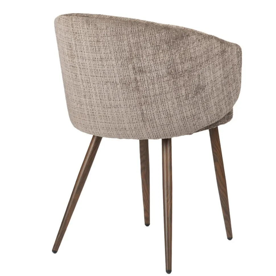 Eetkamerstoel Luna | Taupe – Luxe Designstoel | Chique-Living