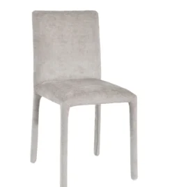Eetkamerstoel Maja Taupe – Luxe Gestoffeerde Stoel | Chique-Living