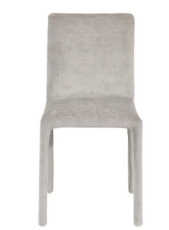 Eetkamerstoel Maja Taupe – Luxe Gestoffeerde Stoel | Chique-Living