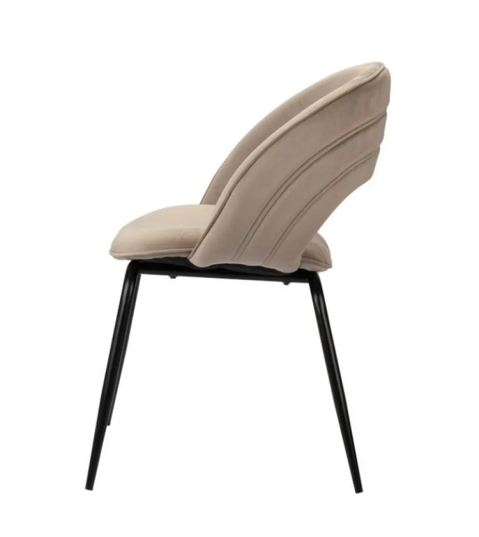 Eetkamerstoel Rainbow | Beige – Luxe Designstoel | Chique-Living