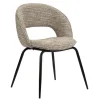 Eetkamerstoel Rainbow | Coco Beige – Unieke Designstoel met Ergonomische Rugleuning