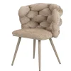 Eetkamerstoel Rock | Cream – Luxe Designstoel | Chique-Living