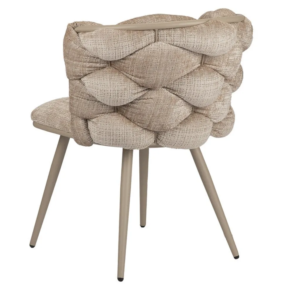 Eetkamerstoel Rock | Cream – Luxe Designstoel | Chique-Living