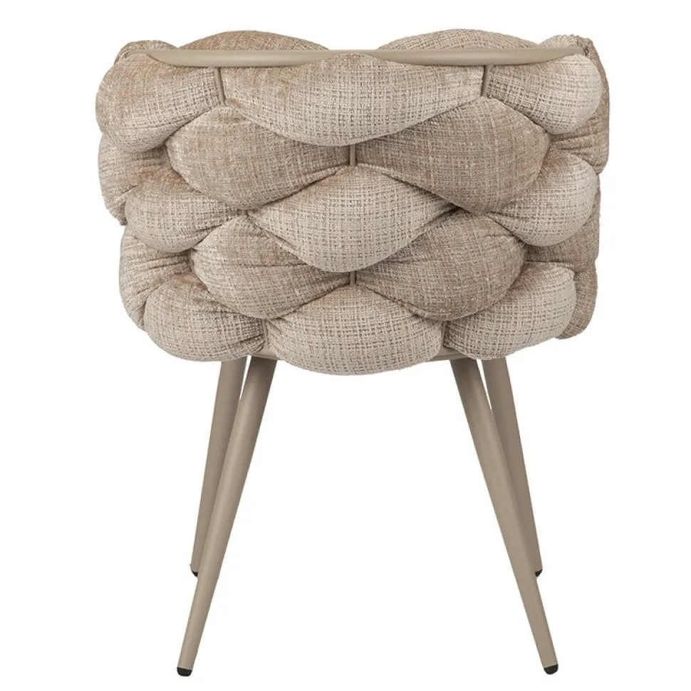 Eetkamerstoel Rock | Cream – Luxe Designstoel | Chique-Living