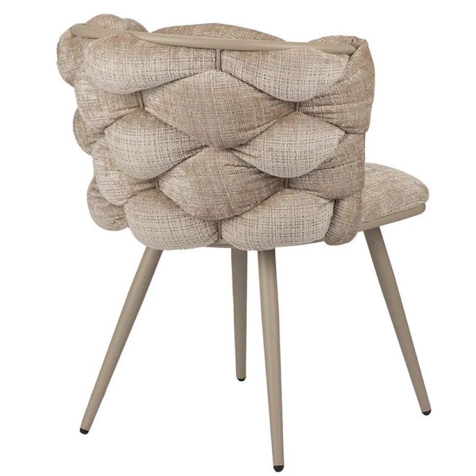 Eetkamerstoel Rock | Cream – Luxe Designstoel | Chique-Living