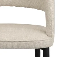 Eetkamerstoel Tusk | Beige – Brandvertragende Designstoel | Chique-Living