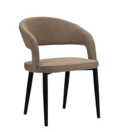 Eetkamerstoel Tusk | Bruin – Brandvertragende Designstoel | Chique-Living