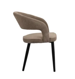 Eetkamerstoel Tusk | Bruin – Brandvertragende Designstoel | Chique-Living