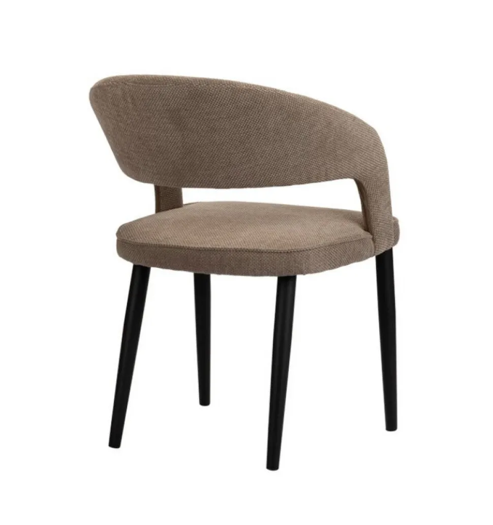 Eetkamerstoel Tusk | Bruin – Brandvertragende Designstoel | Chique-Living