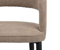 Eetkamerstoel Tusk | Bruin – Brandvertragende Designstoel | Chique-Living