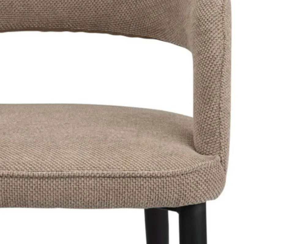 Eetkamerstoel Tusk | Bruin – Brandvertragende Designstoel | Chique-Living