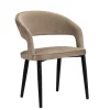 Eetkamerstoel Tusk | Sand White – Brandvertragende Designstoel | Chique-Living