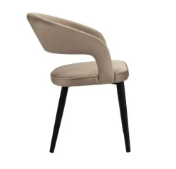 Eetkamerstoel Tusk | Sand White – Brandvertragende Designstoel | Chique-Living