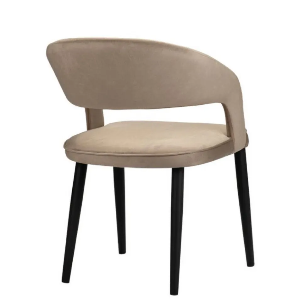 Eetkamerstoel Tusk | Sand White – Brandvertragende Designstoel | Chique-Living