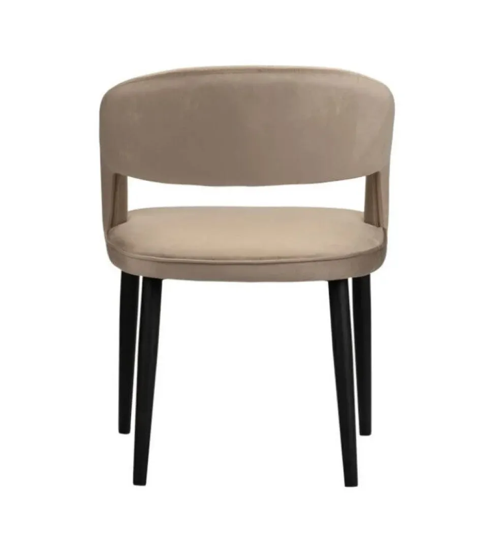 Eetkamerstoel Tusk | Sand White – Brandvertragende Designstoel | Chique-Living