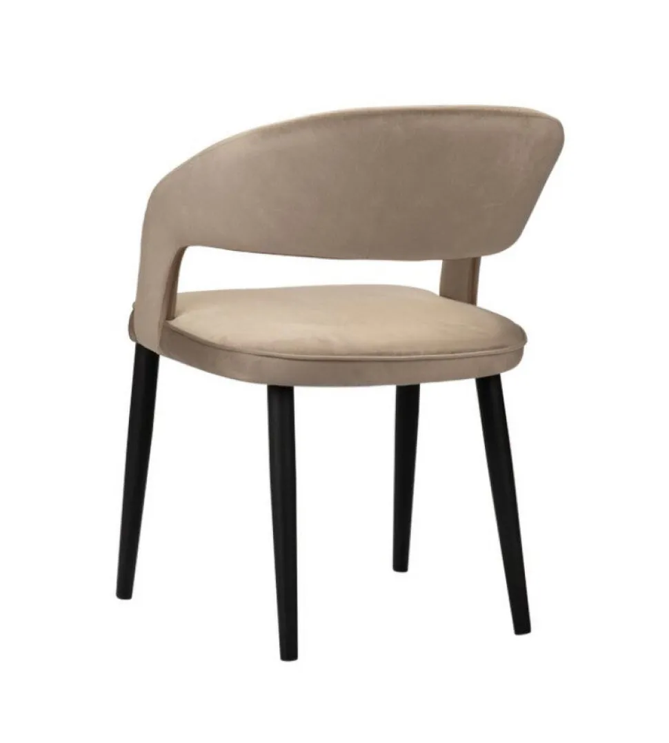 Eetkamerstoel Tusk | Sand White – Brandvertragende Designstoel | Chique-Living