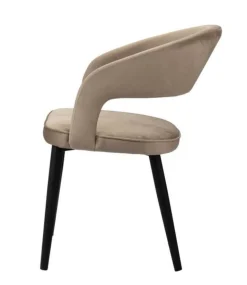 Eetkamerstoel Tusk | Sand White – Brandvertragende Designstoel | Chique-Living