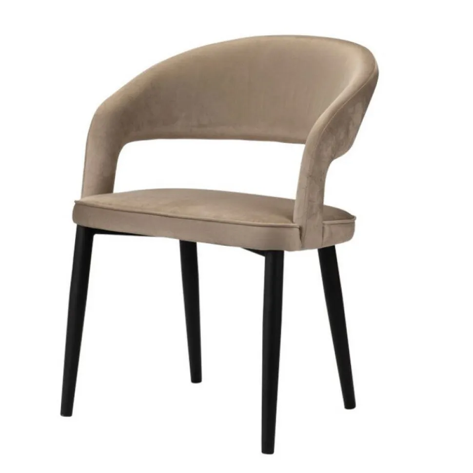 Eetkamerstoel Tusk | Sand White – Brandvertragende Designstoel | Chique-Living