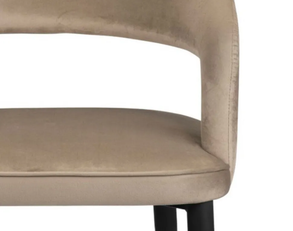 Eetkamerstoel Tusk | Sand White – Brandvertragende Designstoel | Chique-Living