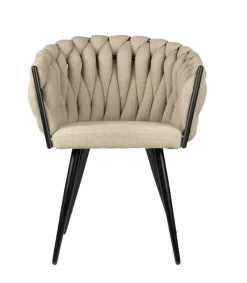 Eetkamerstoel Wave | Beige – Luxe Designstoel | Chique-Living
